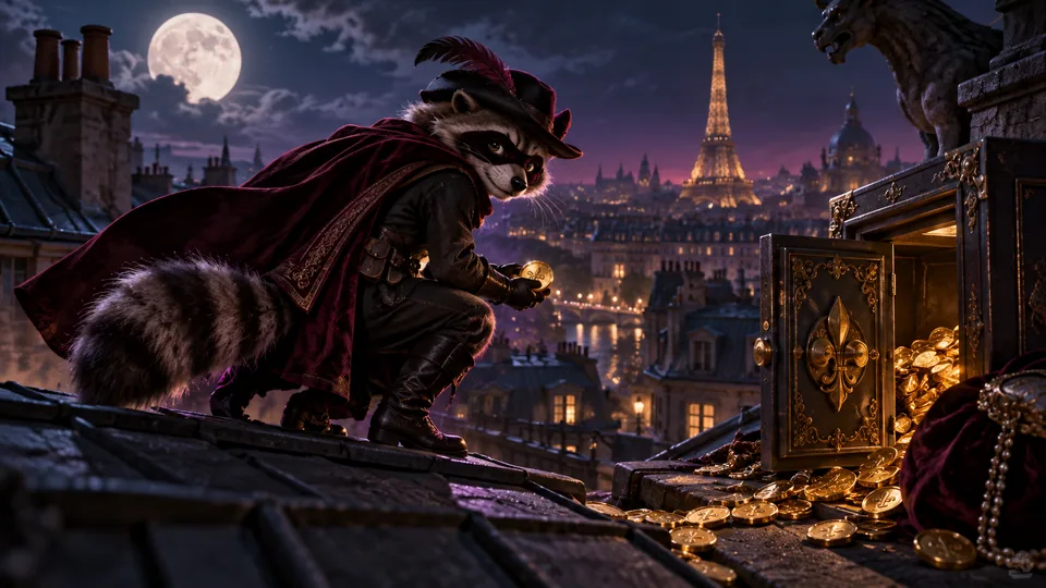 Le Bandit editorial artwork